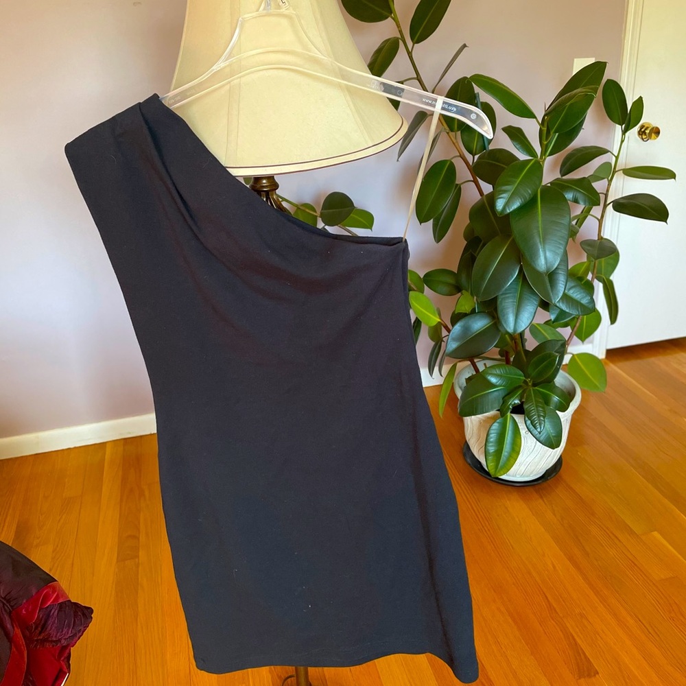 American Apparel One shoulder dress